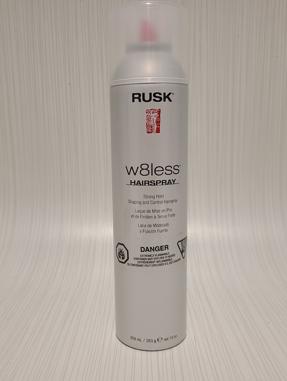 RUSK w8less Strong Hold Hairspray 10 Ounce Can